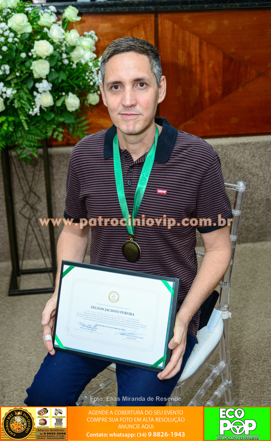 Câmara de Patrocínio realizou entrega da Medalha Professora Olga Barbosa a nove homenageados 224 IMG 9241 copiar