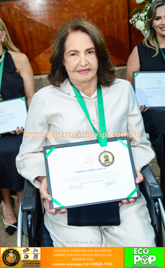 Câmara de Patrocínio realizou entrega da Medalha Professora Olga Barbosa a nove homenageados 225 IMG 9244 copiar