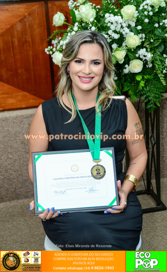 Câmara de Patrocínio realizou entrega da Medalha Professora Olga Barbosa a nove homenageados 227 IMG 9248 copiar