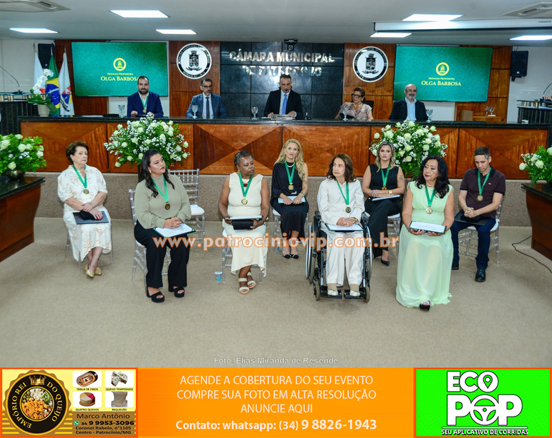 Câmara de Patrocínio realizou entrega da Medalha Professora Olga Barbosa a nove homenageados 244 IMG 9304 copiar