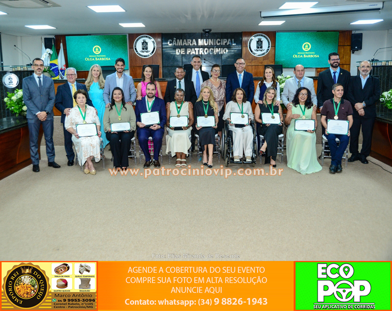 Câmara de Patrocínio realizou entrega da Medalha Professora Olga Barbosa a nove homenageados 248 IMG 9310 copiar