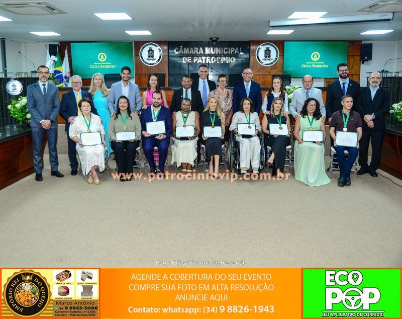 Câmara de Patrocínio realizou entrega da Medalha Professora Olga Barbosa a nove homenageados 250 IMG 9316 copiar