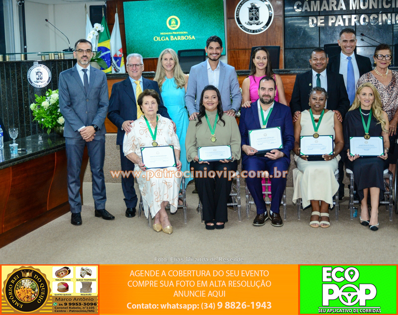 Câmara de Patrocínio realizou entrega da Medalha Professora Olga Barbosa a nove homenageados 251 IMG 9317 copiar