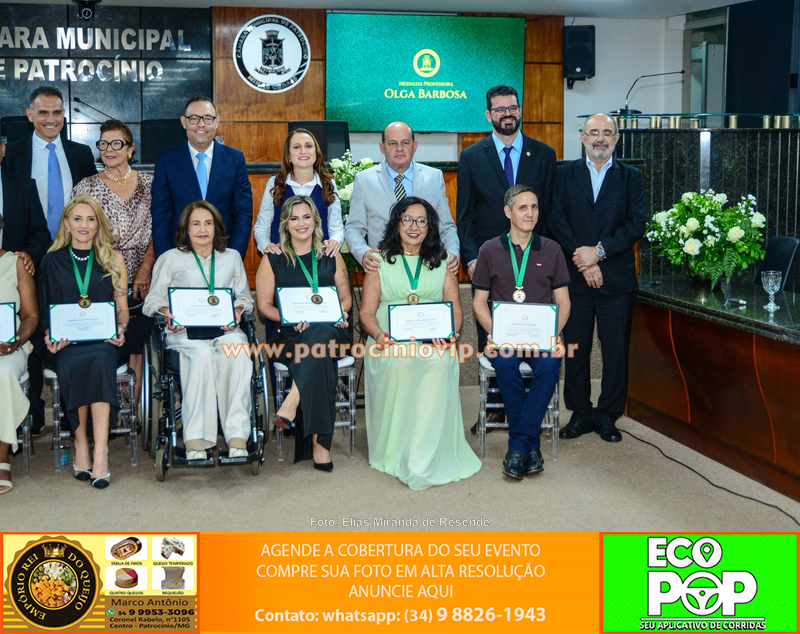 Câmara de Patrocínio realizou entrega da Medalha Professora Olga Barbosa a nove homenageados 255 IMG 9321 copiar
