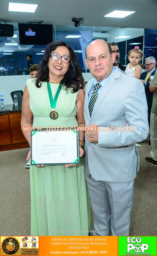 Câmara de Patrocínio realizou entrega da Medalha Professora Olga Barbosa a nove homenageados 262 IMG 9339 copiar