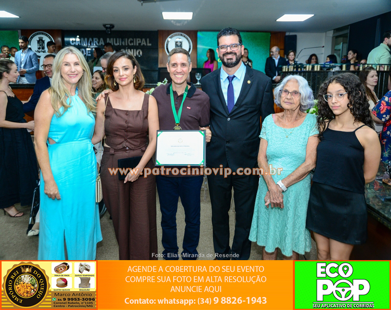 Câmara de Patrocínio realizou entrega da Medalha Professora Olga Barbosa a nove homenageados 266 IMG 9345 copiar