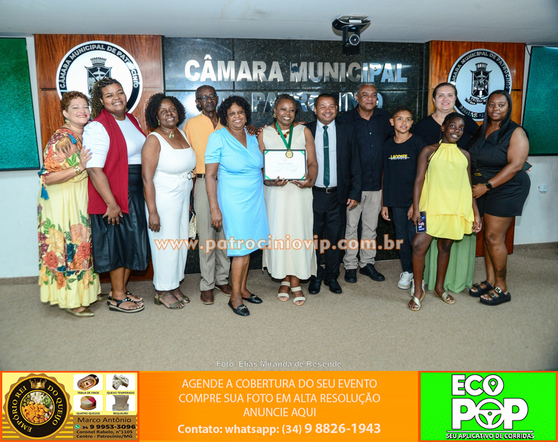 Câmara de Patrocínio realizou entrega da Medalha Professora Olga Barbosa a nove homenageados 269 IMG 9355 copiar