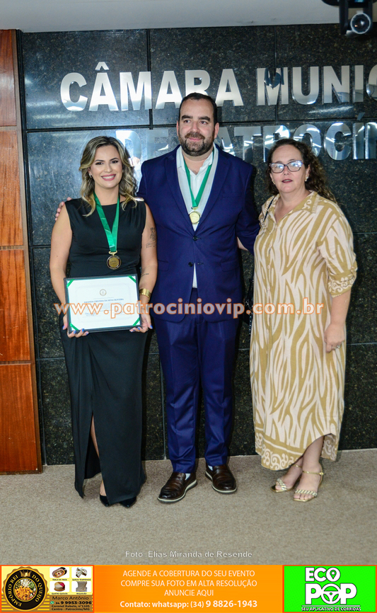 Câmara de Patrocínio realizou entrega da Medalha Professora Olga Barbosa a nove homenageados 298 IMG 9407 copiar