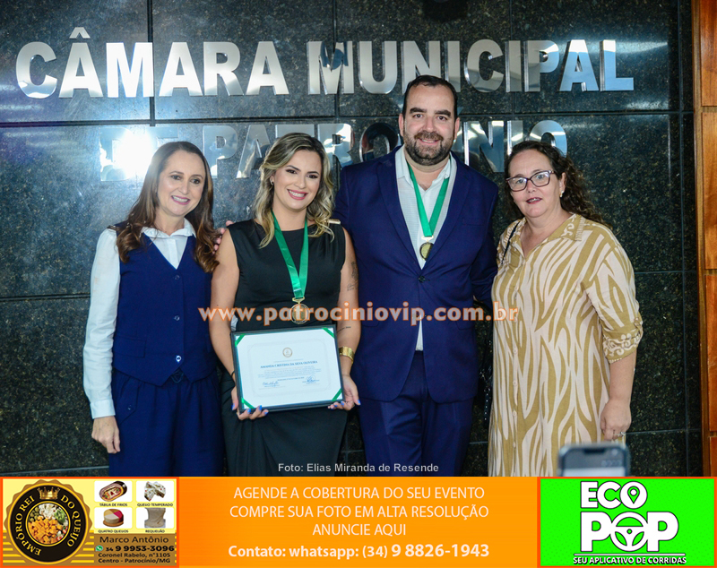 Câmara de Patrocínio realizou entrega da Medalha Professora Olga Barbosa a nove homenageados 299 IMG 9408 copiar
