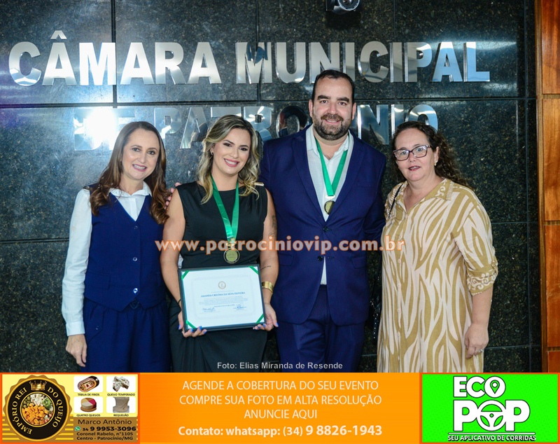 Câmara de Patrocínio realizou entrega da Medalha Professora Olga Barbosa a nove homenageados 300 IMG 9409 copiar