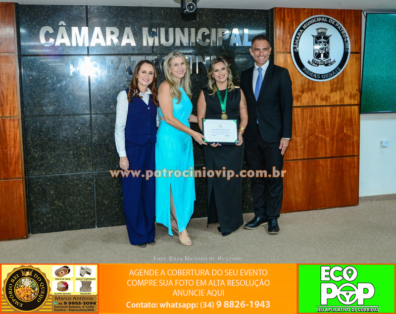 Câmara de Patrocínio realizou entrega da Medalha Professora Olga Barbosa a nove homenageados 307 IMG 9425 copiar