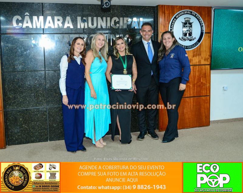 Câmara de Patrocínio realizou entrega da Medalha Professora Olga Barbosa a nove homenageados 309 IMG 9428 copiar
